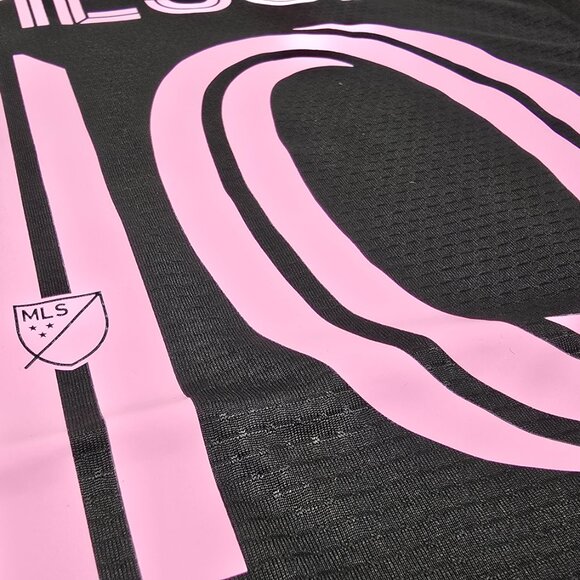 Messi Inter Miami Jersey #10 Black 24/25 - Picture 11 of 12